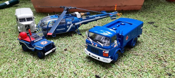 Berliet GAK 5R Avitailleur – Gendarmerie – 1/43 – Altaya – Miniature Collection