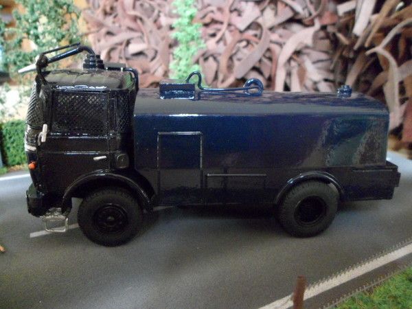 Camion Berliet GBK80 Canon à Eau 1960 Fourgon-Pompe Gendarmerie CRS