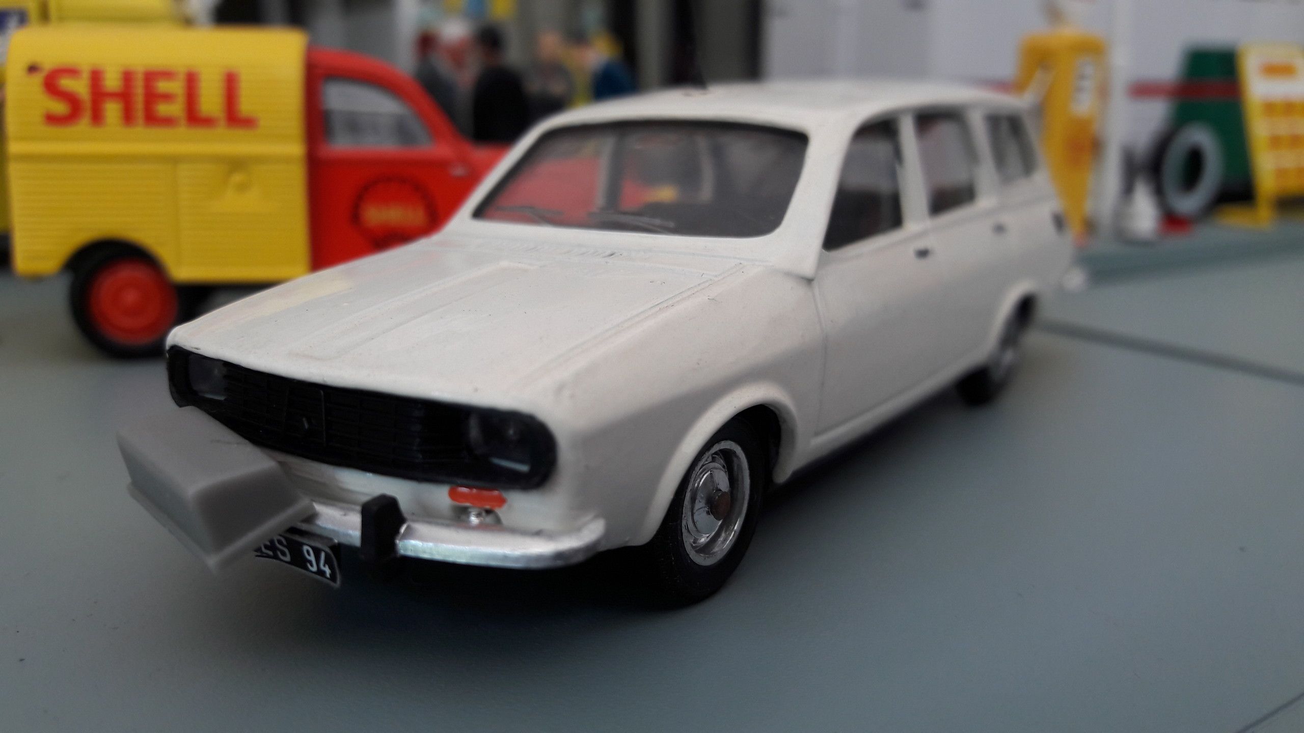 Miniature Renault 12 Break Gendarmerie Solido échelle 1:2 - Occasion